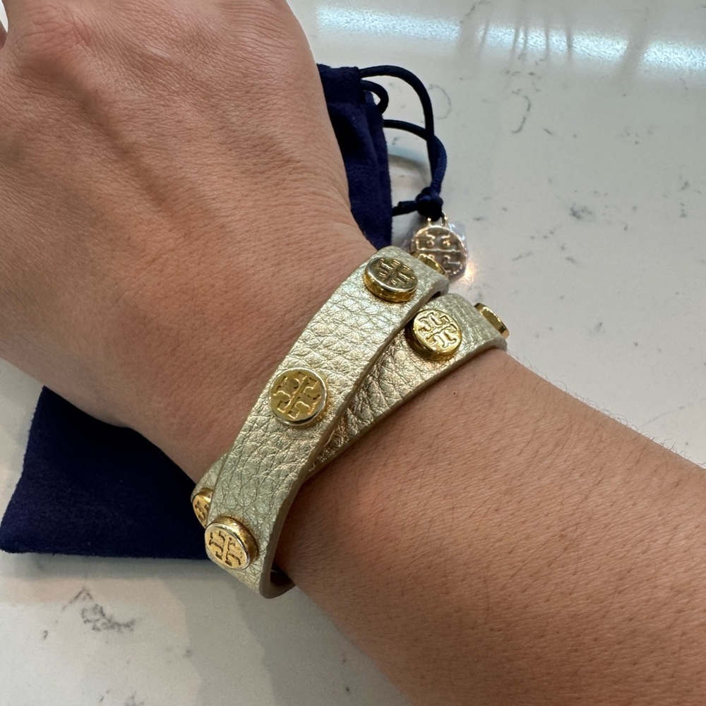 Tory Burch Wrap Around Bracelet . Used Once.